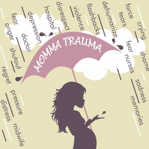 MOMMA TRAUMA logo
